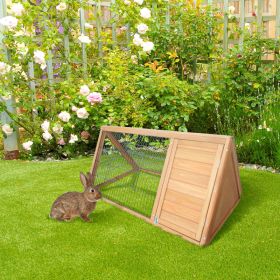 Wooden Rabbit Cage (Option: 91423365)