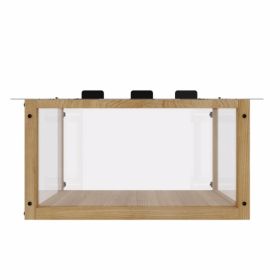 Waterproof Window Cat Perch Catio, Wood Cat Window Box, Window Catio For Indoor Cats. Suitable Single Hanging Window With An Inner Diameter Of The Win (Option: Wooden cat window box)