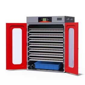 1000 Eggs Incubator Cabinet with Automatic Turning&Digital Temperature Control, Large Commercial Poultry Hatcher Cabinet for Chicken, Duck, Goose (Option: 21317666)