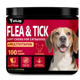 Soft Particles For Preventing Pets From Fleas And Ticks (Option: 100 capsules)